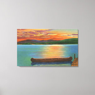 Diamond Island, Prospect Mt Canvas Print