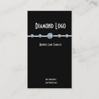 Diamond Jewellery - Diamond Logo Business Card