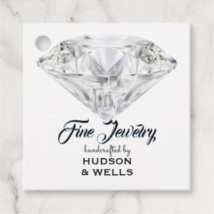 Diamond Jewellery Favour Tags