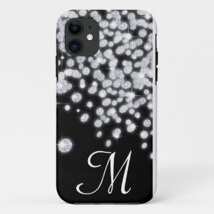 Diamond Jewels Jewellery Glit Monogram IPHONE 5 Ca iPhone 11 Case