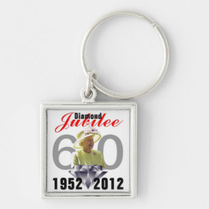 Diamond Jubilee 1952-2012 Key Ring