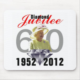 Diamond Jubilee 1952-2012 Mouse Mat
