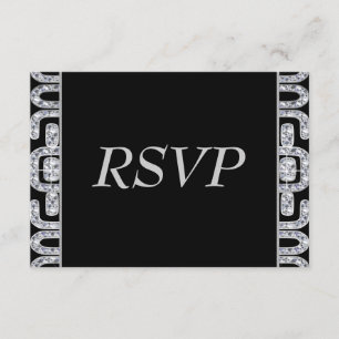 Diamond Jubilee 60th Wedding Anniversary RSVP Card