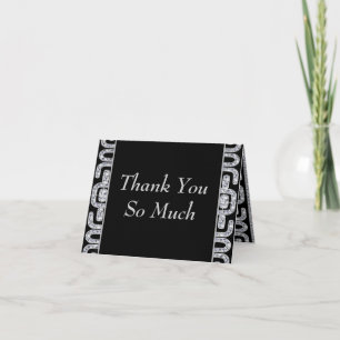 Diamond Jubilee 60th Wedding Anniversary Thank You Card