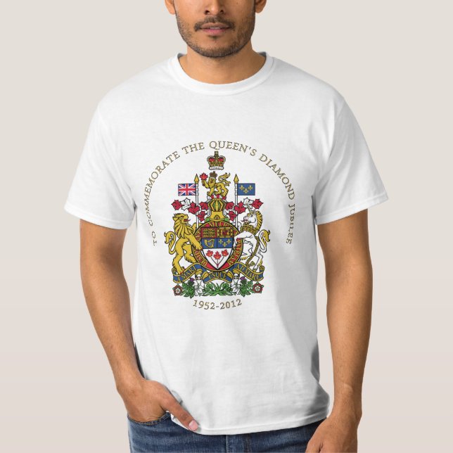 Diamond Jubilee Canada T-Shirt (Front)