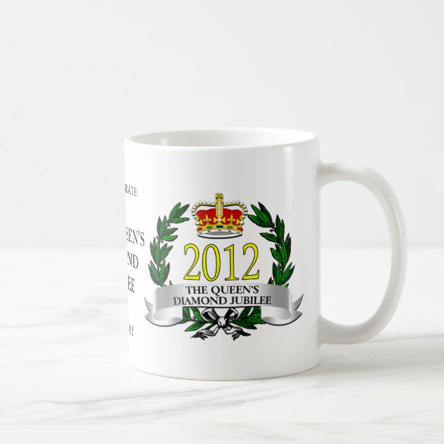 Diamond Jubilee Coffee Mug (Right)
