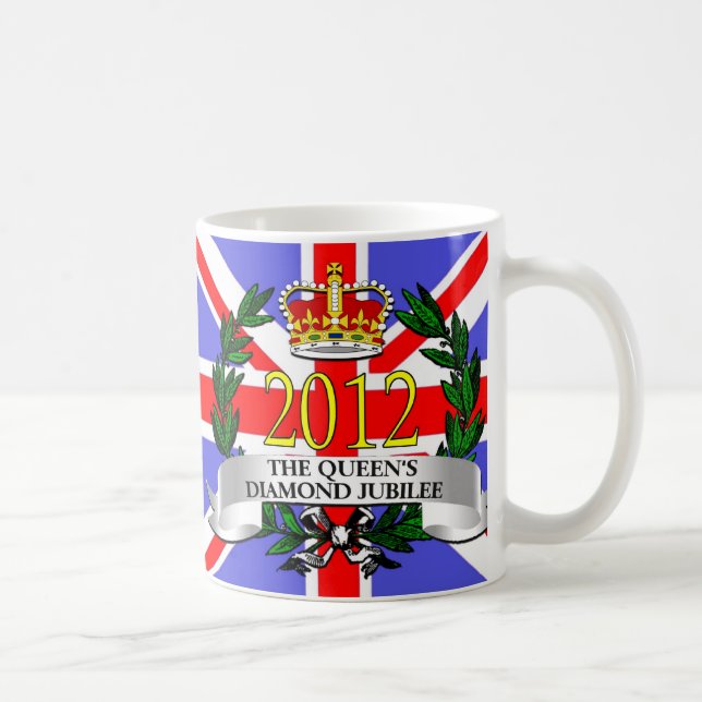 Diamond Jubilee Coffee Mug (Right)