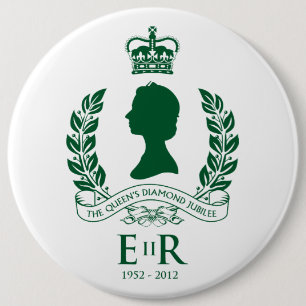 Diamond Jubilee Commemorative Button