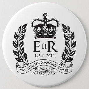 Diamond Jubilee Commemorative Button