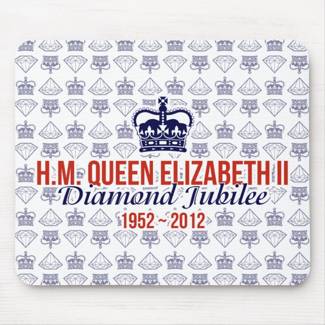 Diamond Jubilee Commemorative Mousemat (Front)