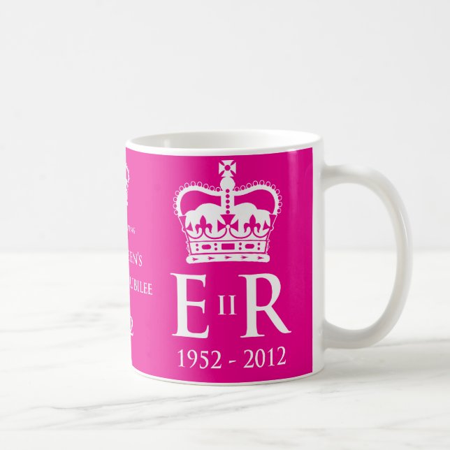 Diamond Jubilee Commemorative Mug (Right)