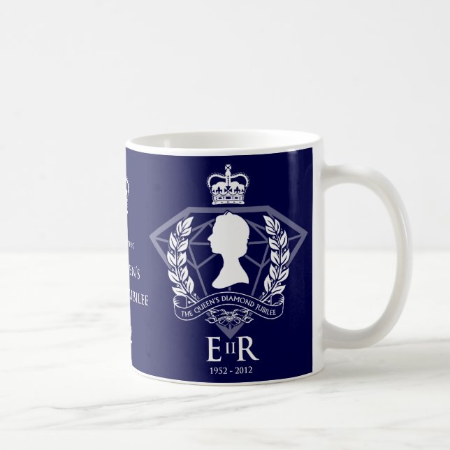 Diamond Jubilee Commemorative Mug (Right)