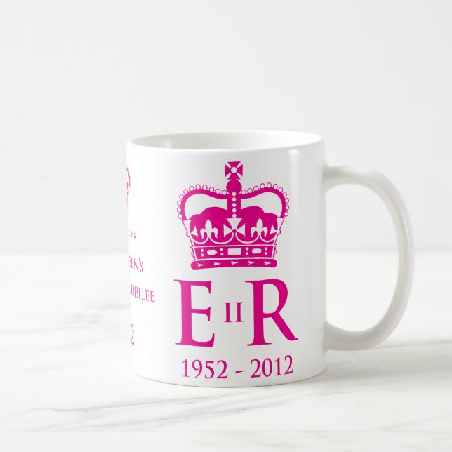 Diamond Jubilee Commemorative Mug (Right)