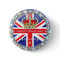 Diamond Jubilee Commemorative  Pin back Button