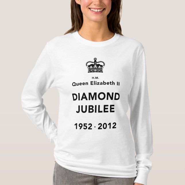 Diamond Jubilee Commemorative T-Shirt [Calm] (Front)