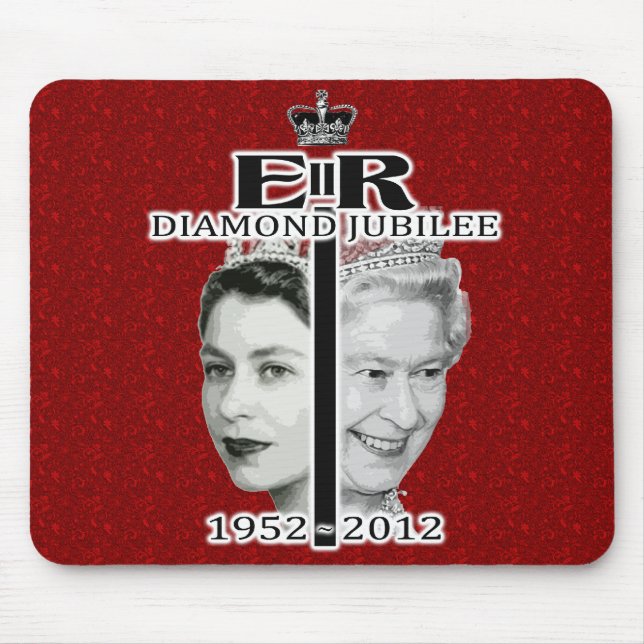 Diamond Jubilee Mouse Mat (Front)