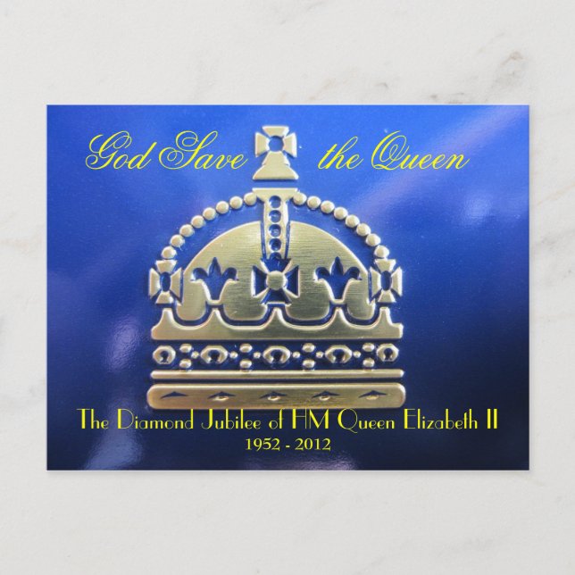 Diamond Jubilee Postcard (Front)