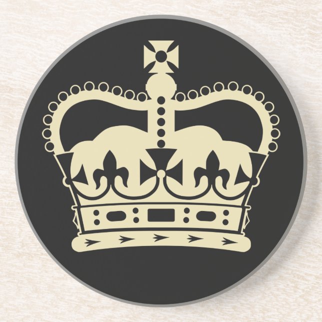 Diamond Jubilee Souvenir Coasters [Crown] (Front)