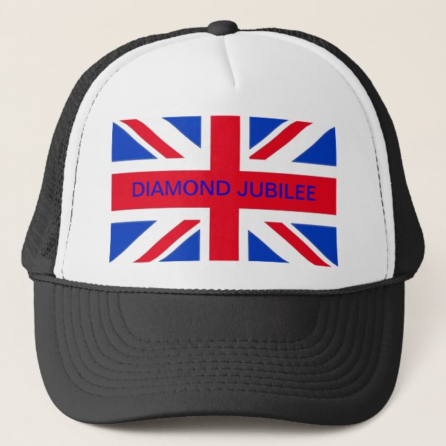 DIAMOND JUBILEE TRUCKER HAT (Front)