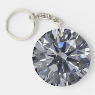 Diamond Key Ring