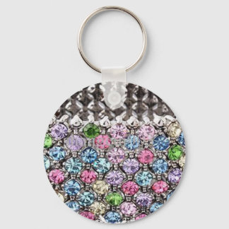 diamond key ring