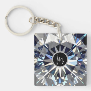 Diamond Key Ring
