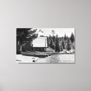 Diamond Lake Lodge PhotographDiamond Lake, OR Canvas Print