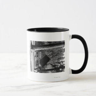 Diamond Lake, Oregon Cabin View Photograph Mug