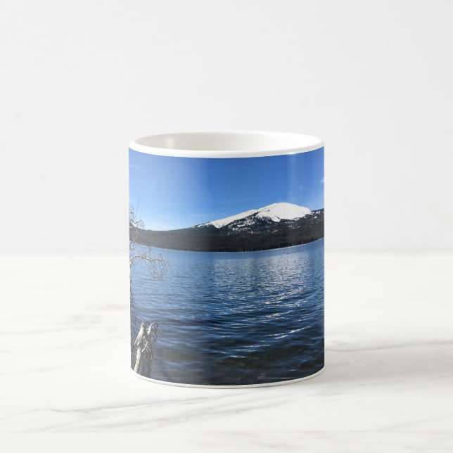 Diamond Lake, Oregon Coffee Mug (Center)