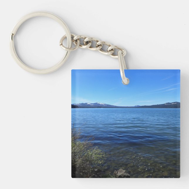Diamond Lake, Oregon Key Ring (Front)