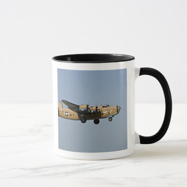 Diamond Lil B-24 Bomber, landing at Oshkosh, Mug (Right)