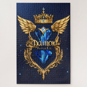 Diamond Logo Puzzle   Luxury Crystal Diamond Jigsa