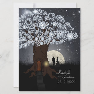 Diamond Love Tree Invitation