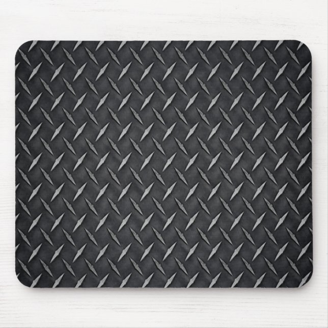Diamond Metal Plate Mouse Pad (Front)