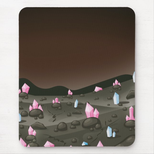 Diamond Mine Mouse Mat (Front)
