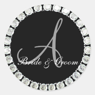 Diamond monogram A customisable seal