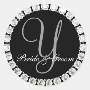 Diamond monogram Y customisable seal