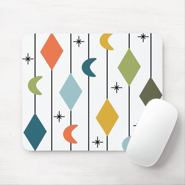 Diamond Moons  Mouse Mat (With Mouse)