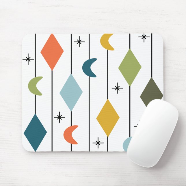 Diamond Moons  Mouse Mat (With Mouse)