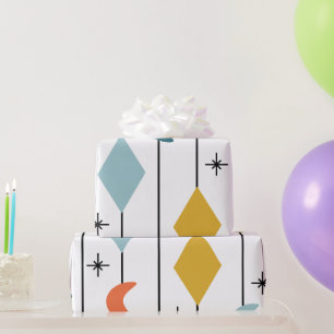Diamond Moons Wrapping Paper