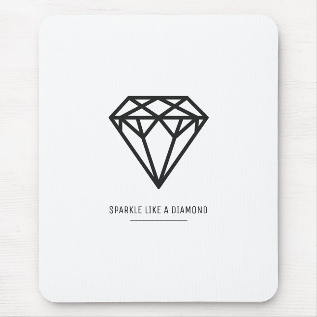 Diamond Mouse Mat (Front)