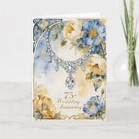 Diamond Necklace 75th Wedding Anniversary