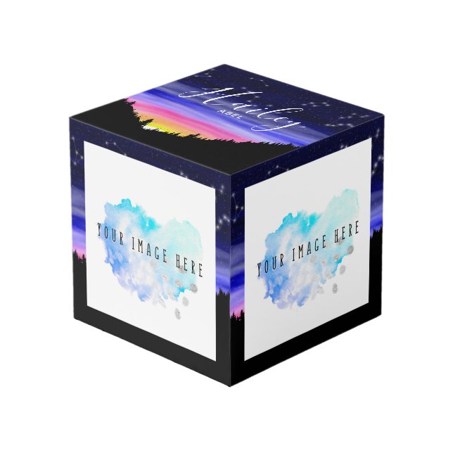 Diamond Night Cube (Front Angled)