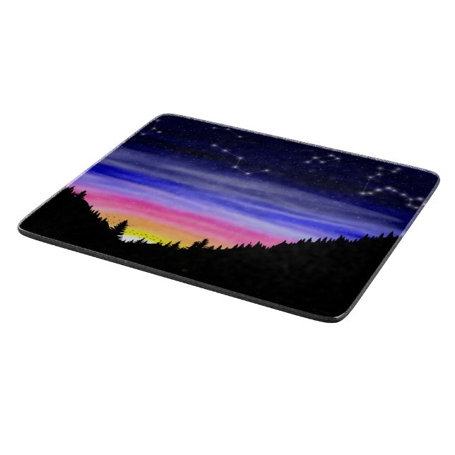Diamond Night Cutting Board (Corner)