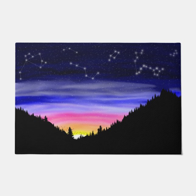 Diamond Night Doormat (Front)