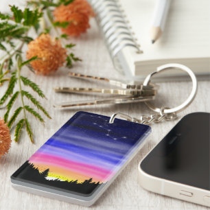 Diamond Night Keychain