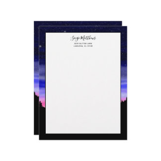 Diamond Night Letterhead