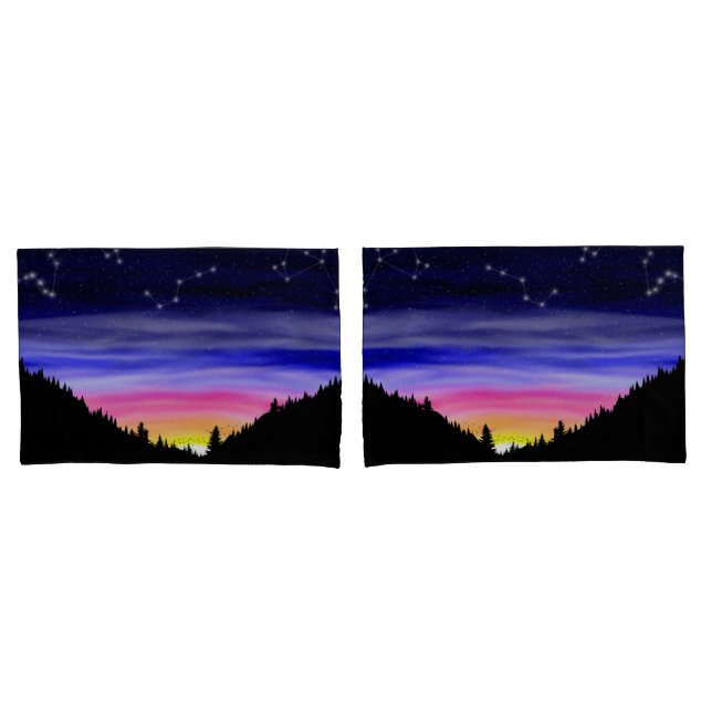 Diamond Night Pillowcase (Front-Set)