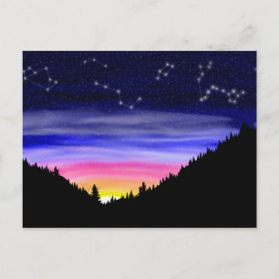 Diamond Night Postcard