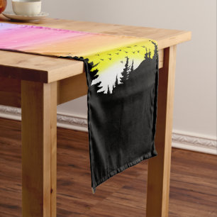 Diamond Night Short Table Runner